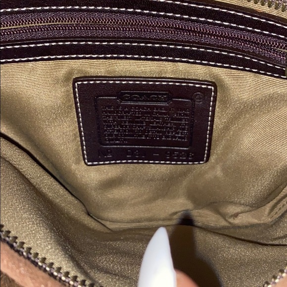 New Suede/Denim Coach Bag - Picture 11 of 12